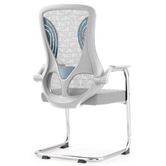 AAMIR Grey Frame Guest Chair