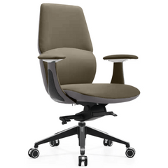 BARBOUR Low Back Leather Executive Chair