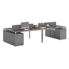BGIO Workstation Cluster Of 4 Size: 236*120*H105 Cm