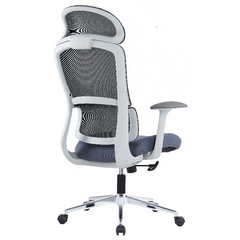 HARVEY Grey Frame Mesh Ergonomic Chair