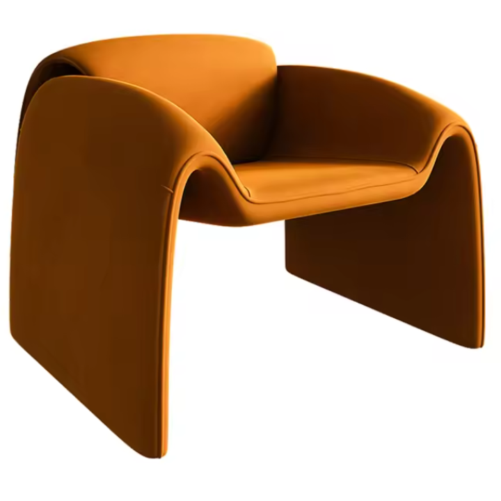 KLUBB Tiger Orange Lounge Chair