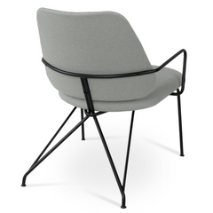 LANGEHAM Light Grey Lounge Chair
