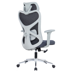 MONARCH Grey Frame Mesh Ergonomic Chair
