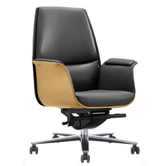 NAPOLEON Low Back Leather Executive Chair